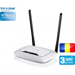 Router wireless TP-Link TL-WR841N , 802.11 b/g/n , 300 Mbps